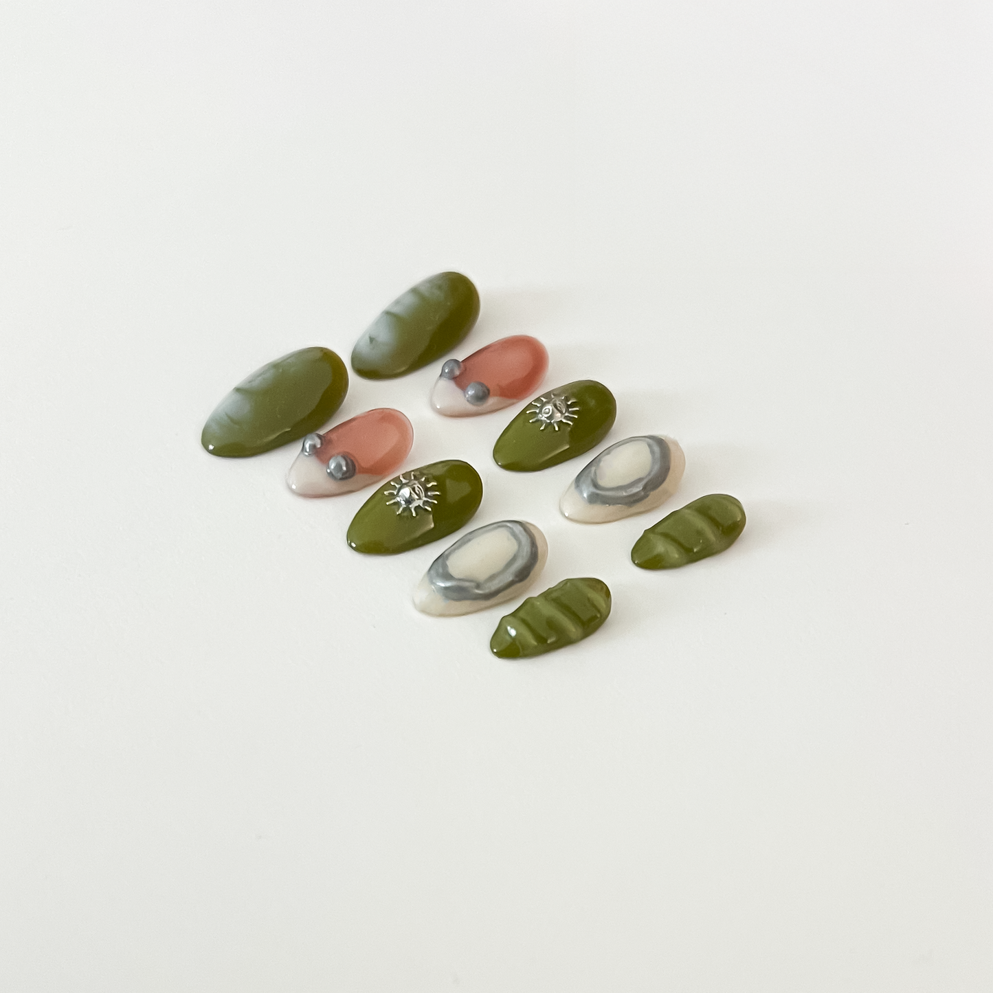Green Grunge Set