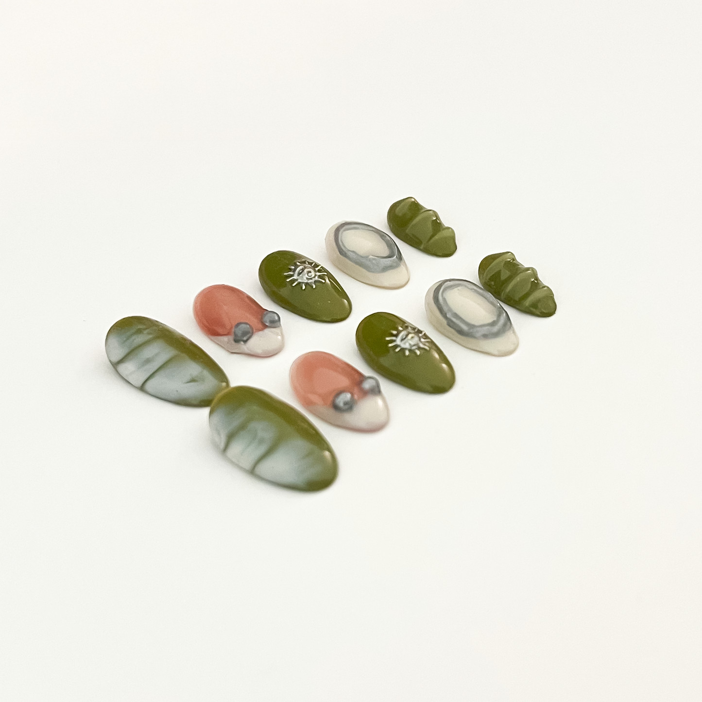 Green Grunge Set