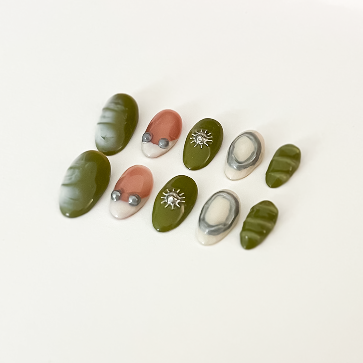 Green Grunge Set