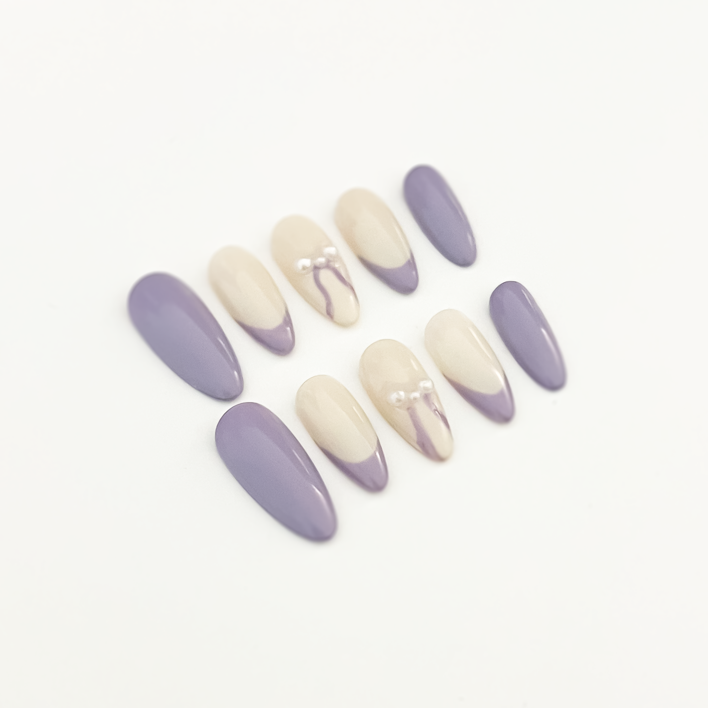 Lilac Bow Set