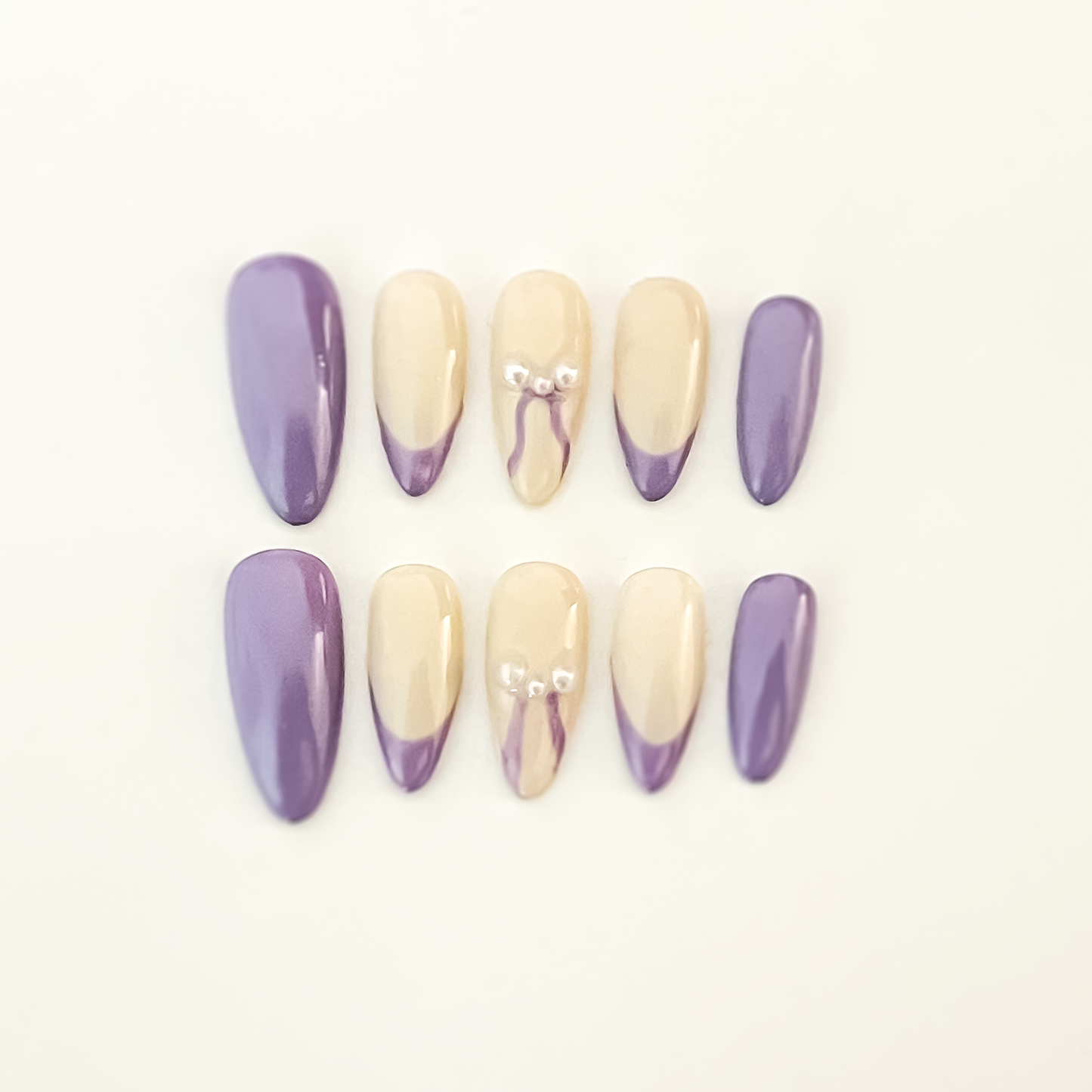 Lilac Bow Set